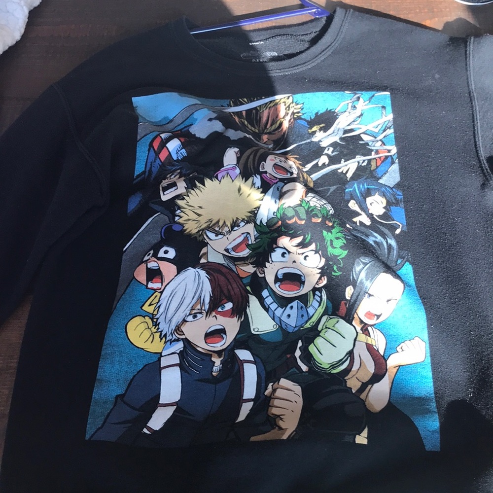 My hero Academia sweatshirt